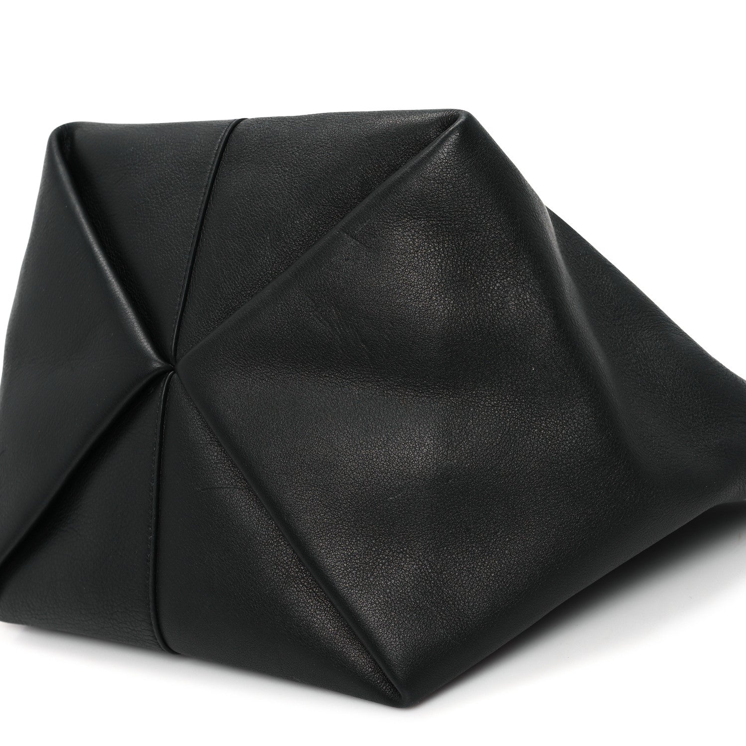 Mansur Gavriel Calfskin Tulipano Bag Black 9 of 11