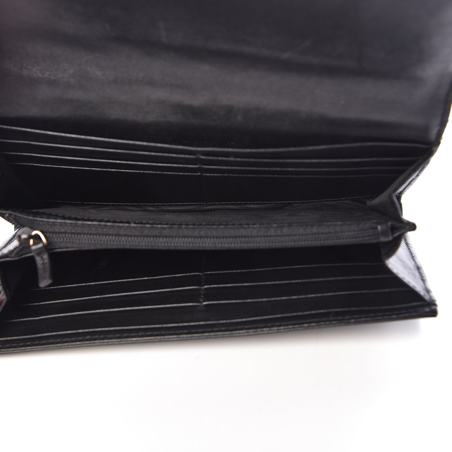 Calfskin Matelasse GG Marmont Continental Wallet Black