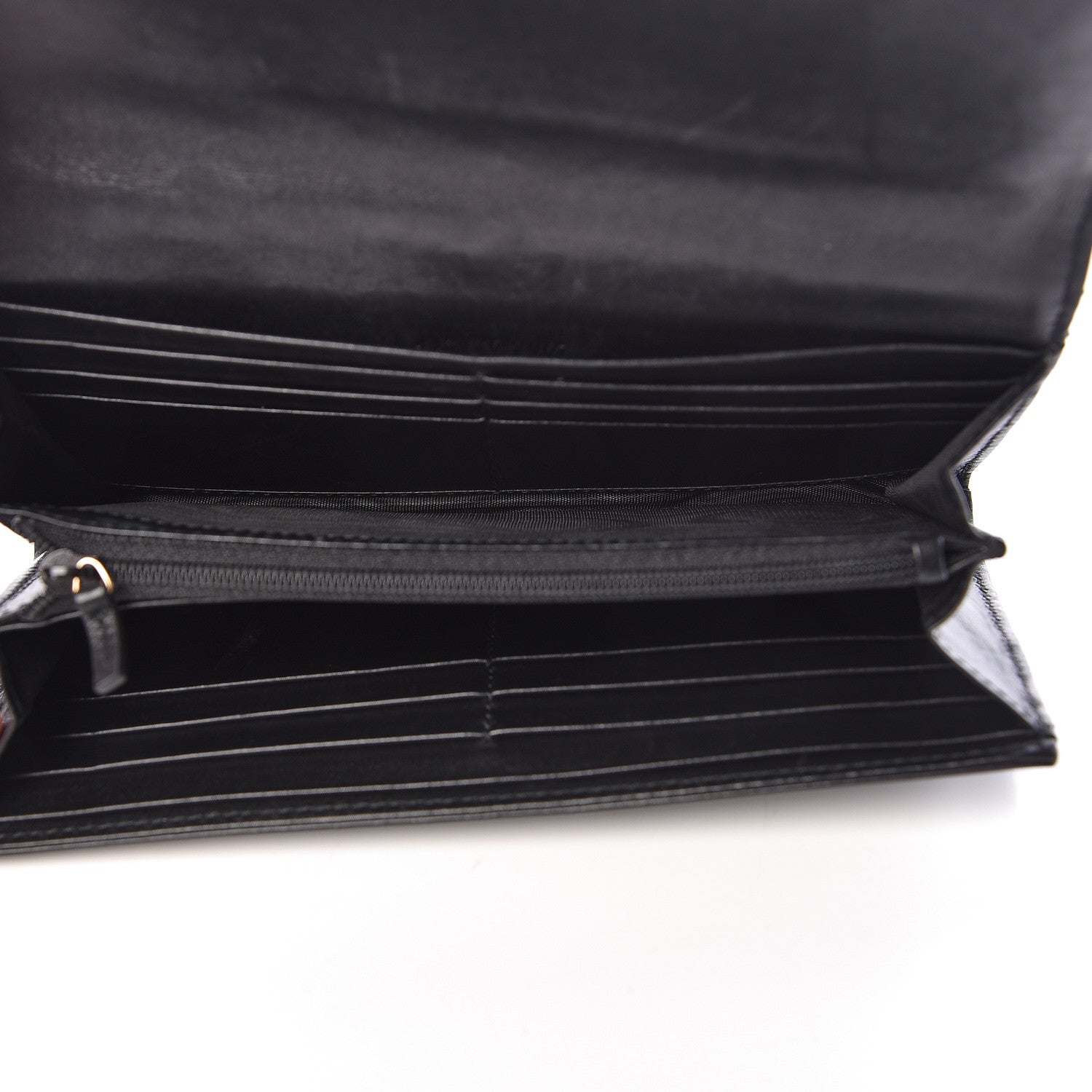 Gucci Calfskin Matelasse GG Marmont Continental Wallet Black 5 of 11