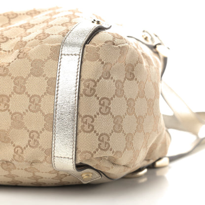 Gucci Monogram Medium Abbey Shoulder Bag Gold 6 of 12