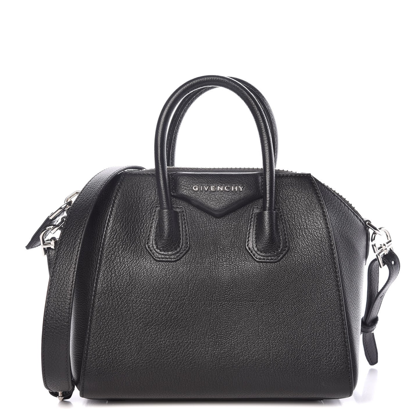 Sugar Goatskin Mini Antigona Black