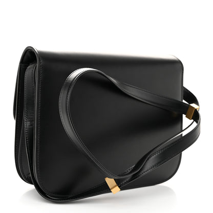 Celine Liege Calfskin Medium Classic Box Flap Bag Black 3 of 9
