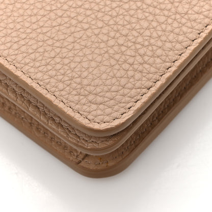 Prada Vitello Daino Metal Chain Wallet Cammeo 13 of 16