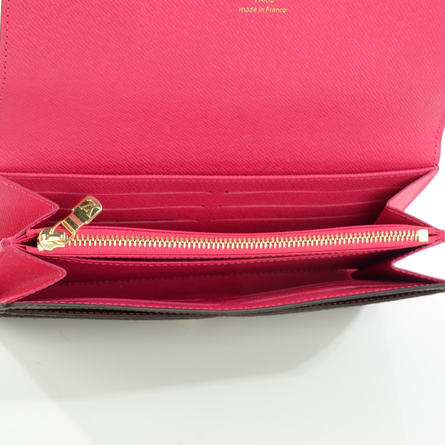 Louis Vuitton Monogram 2015 Christmas Animation Sarah Wallet Hibiscus 6 of 9