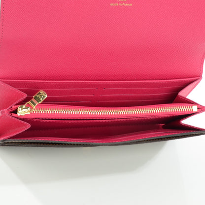 Louis Vuitton Monogram 2015 Christmas Animation Sarah Wallet Hibiscus 6 of 9