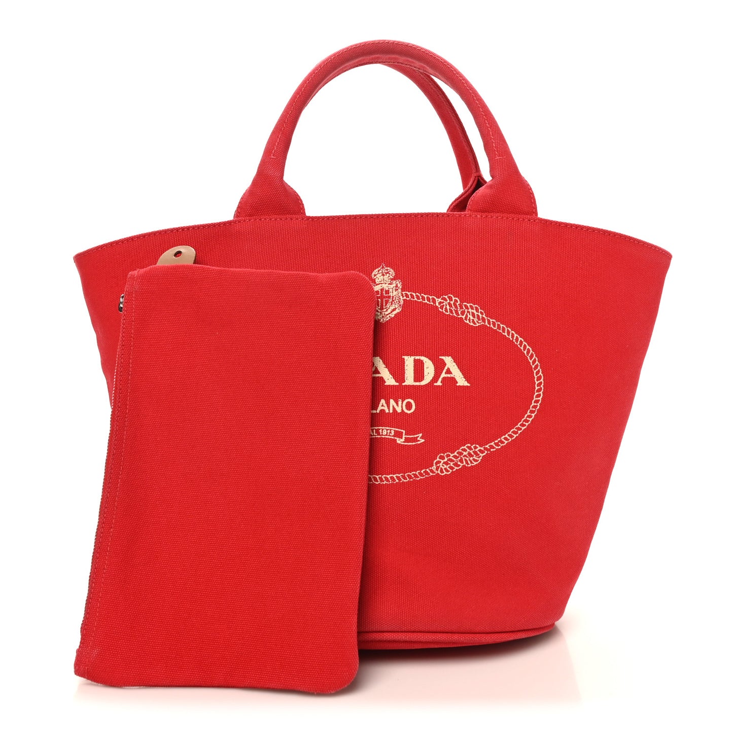 Canapa Small Shopping Tote Rosso