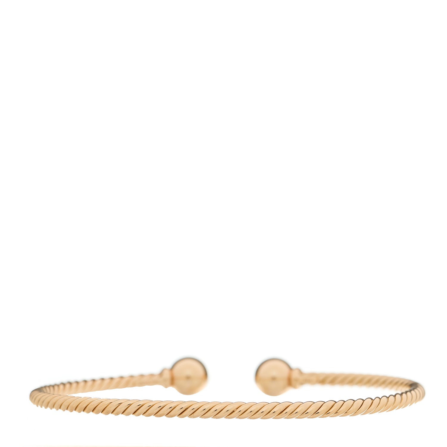 David Yurman 18K Rose Gold 7mm Solari Bracelet 2 of 3