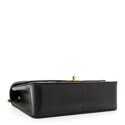Chanel Lambskin Quilted Medium Single Flap Black 4 of 12