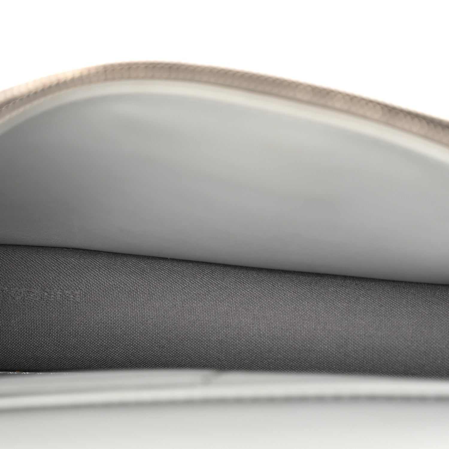 Fendi Vitello Cruise F is Fendi Medium Envelope Wallet on Chain Grigio Perla 5 of 10