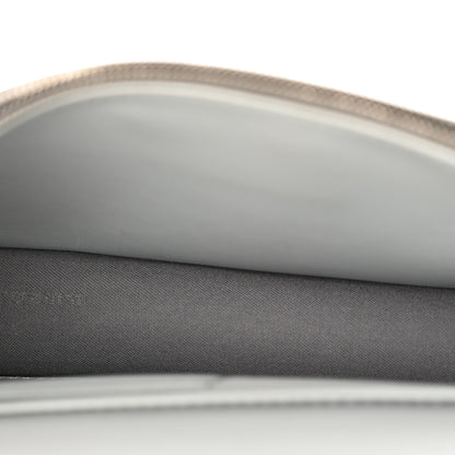 Fendi Vitello Cruise F is Fendi Medium Envelope Wallet on Chain Grigio Perla 5 of 10