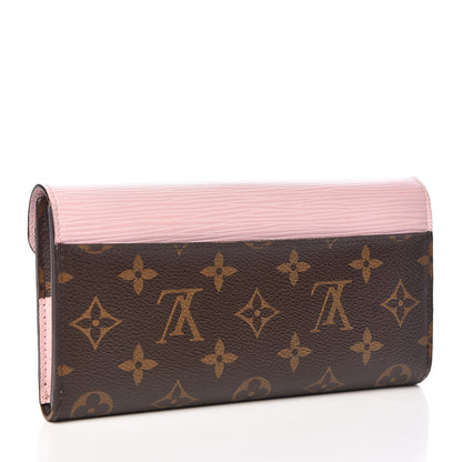 Louis Vuitton Monogram Epi Marie-Lou Long Wallet Rose Clair 3 of 8