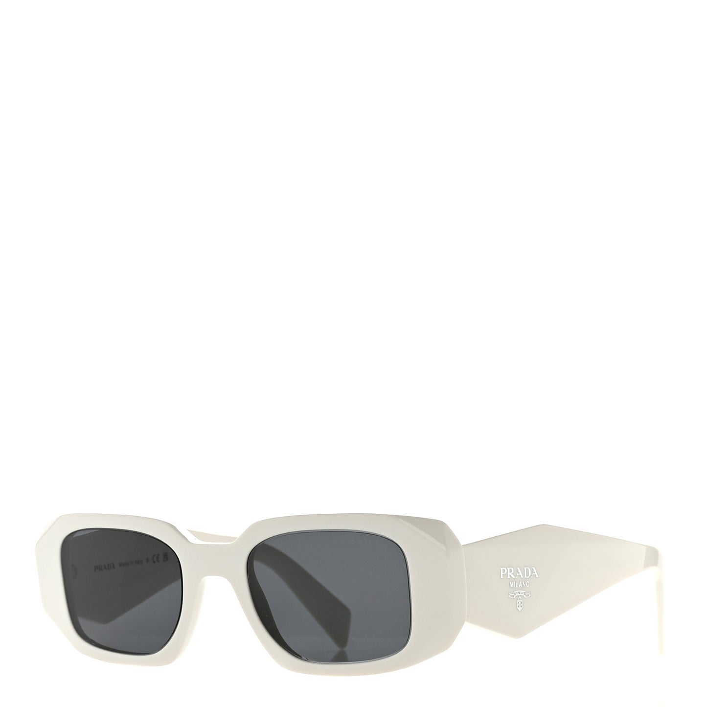 Acetate Symbole Sunglasses SPR 17W White