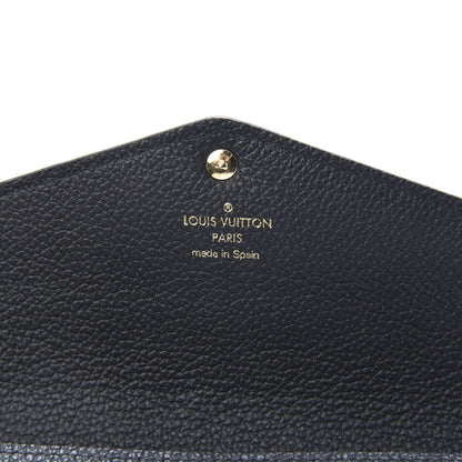 Louis Vuitton Empreinte Sarah Wallet NM Black 6 of 11