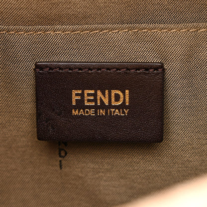 Fendi Zucchino Spalmati Vitello Messenger Bag Vacchetta Camelia 6 of 13