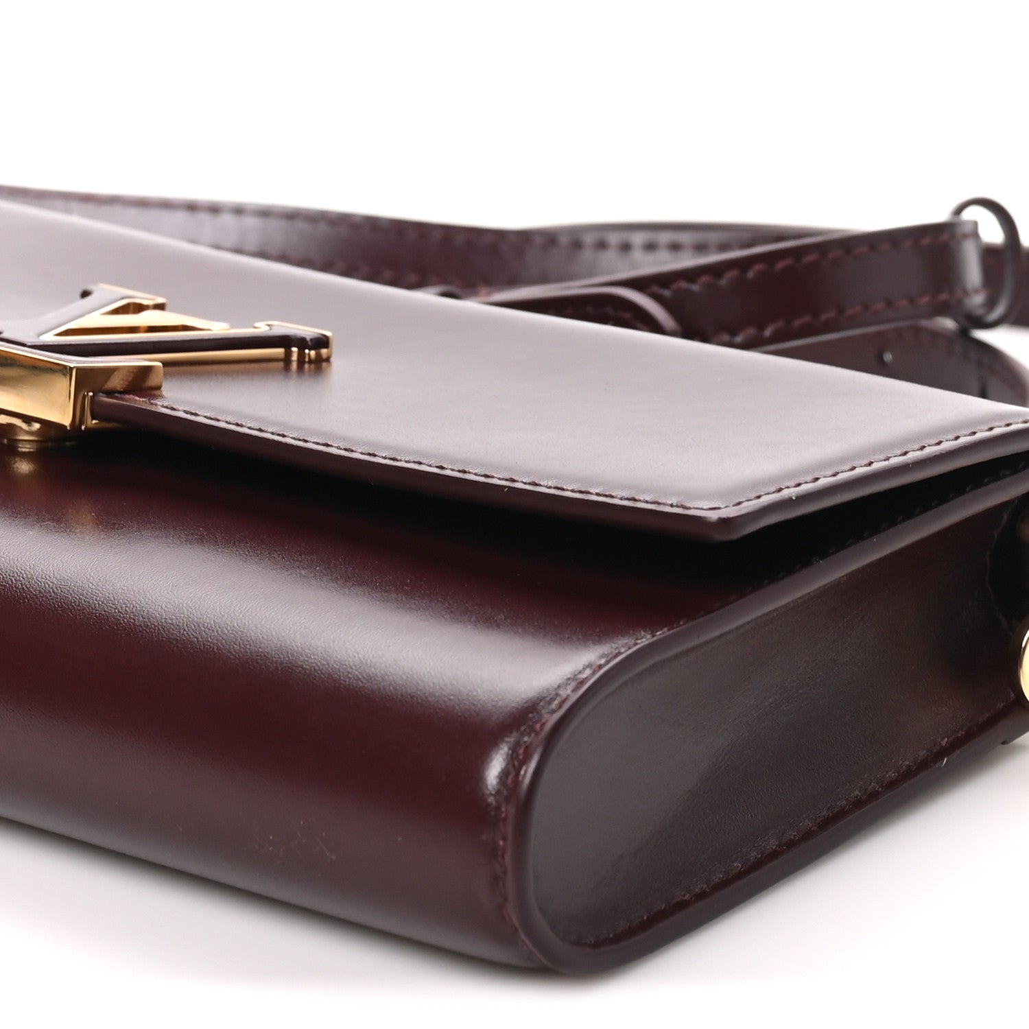 Louis Vuitton Calfskin LV Wallet On Chain Capucines Garnet 8 of 8