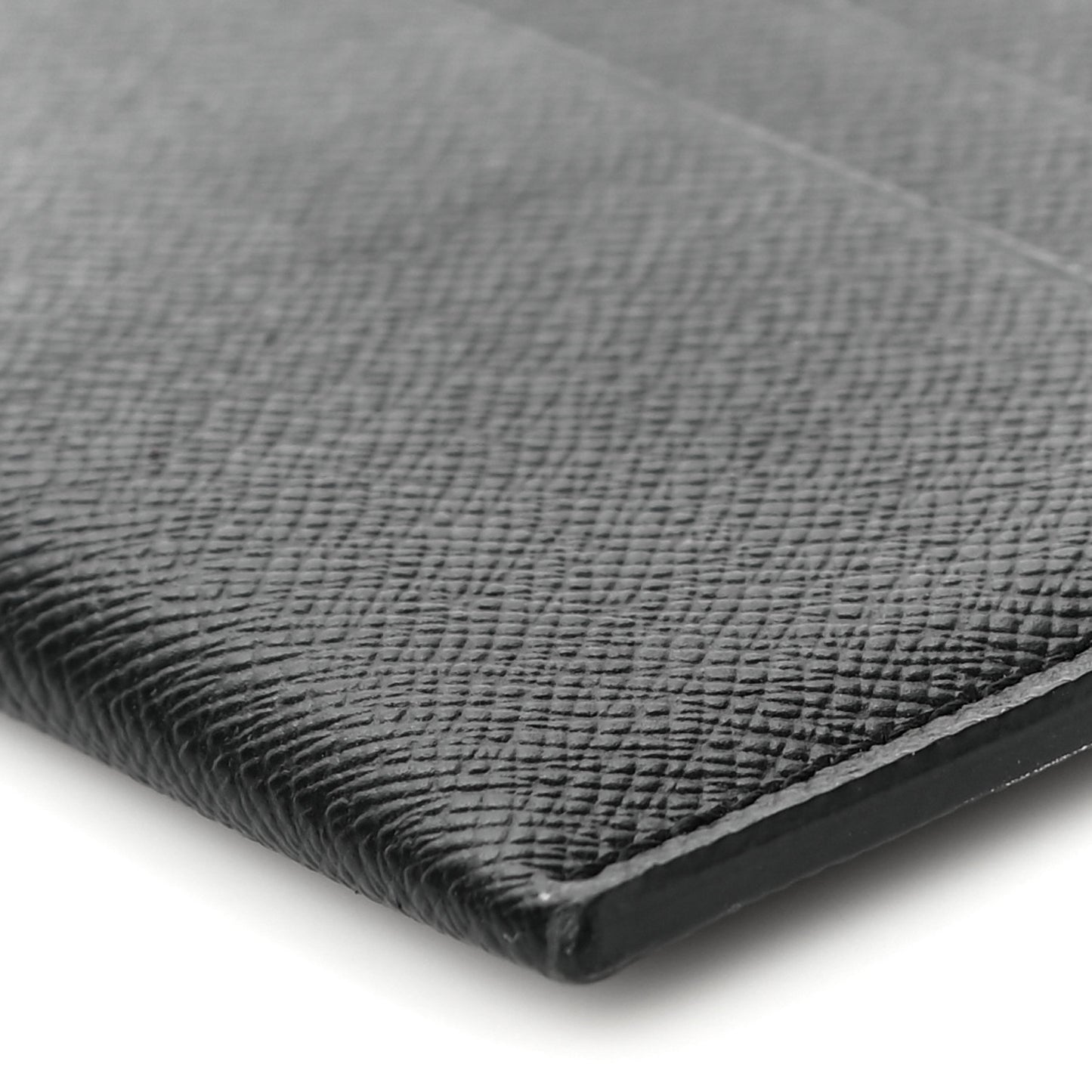 Calfskin Felicie Chain Wallet Card Holder Insert Black