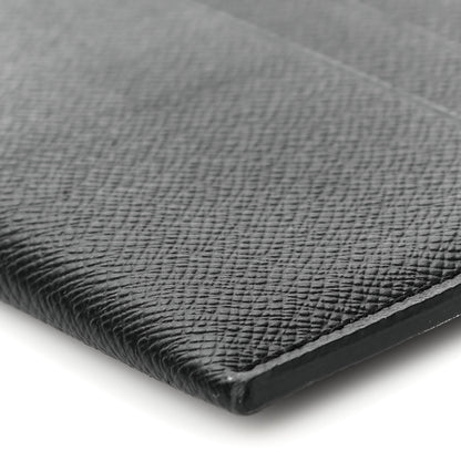 Louis Vuitton Calfskin Felicie Chain Wallet Card Holder Insert Black 7 of 9