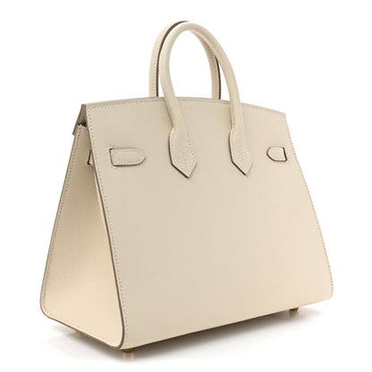 Hermes Epsom Birkin Sellier 25 Craie 3 of 9