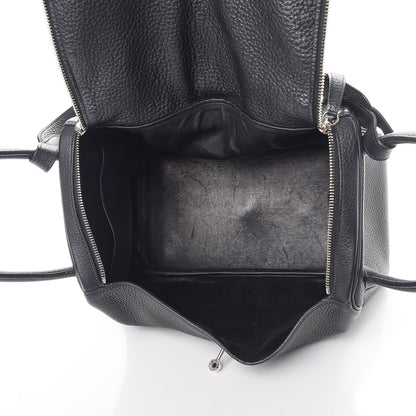 Hermes Taurillon Clemence Lindy 34 Black 5 of 13