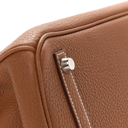 Hermes Togo Birkin 30 Gold 7 of 36