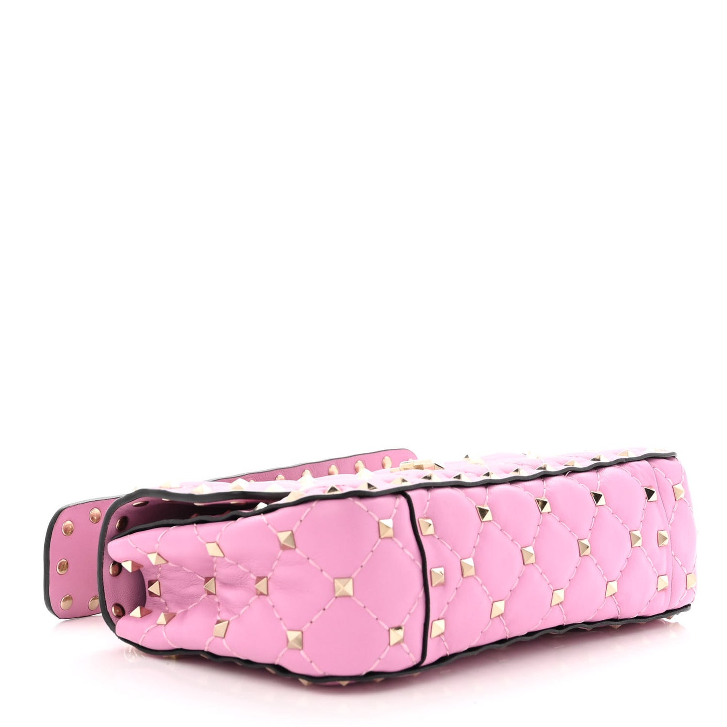 Nappa Small Rockstud Spike Shoulder Bag Giacinto