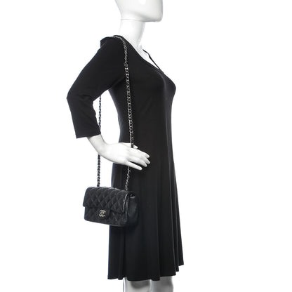 Chanel Caviar Quilted Mini Rectangular Flap Black 2 of 14
