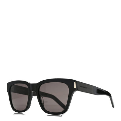 Saint Laurent Acetate Square Sunglasses SL 560 Black 1 of 7