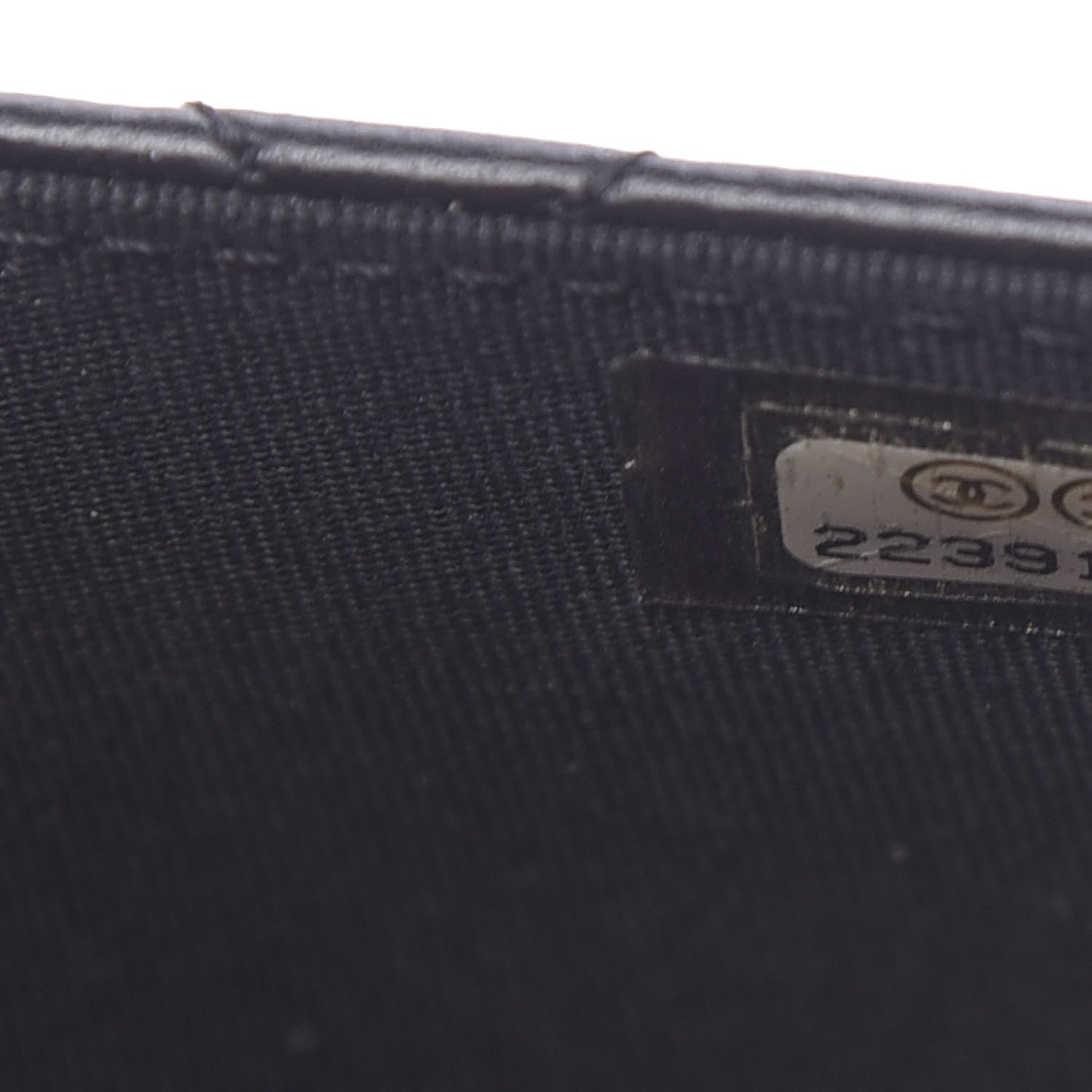 Chanel Lambskin Quilted Boy Wallet On Chain WOC Black 8 of 12