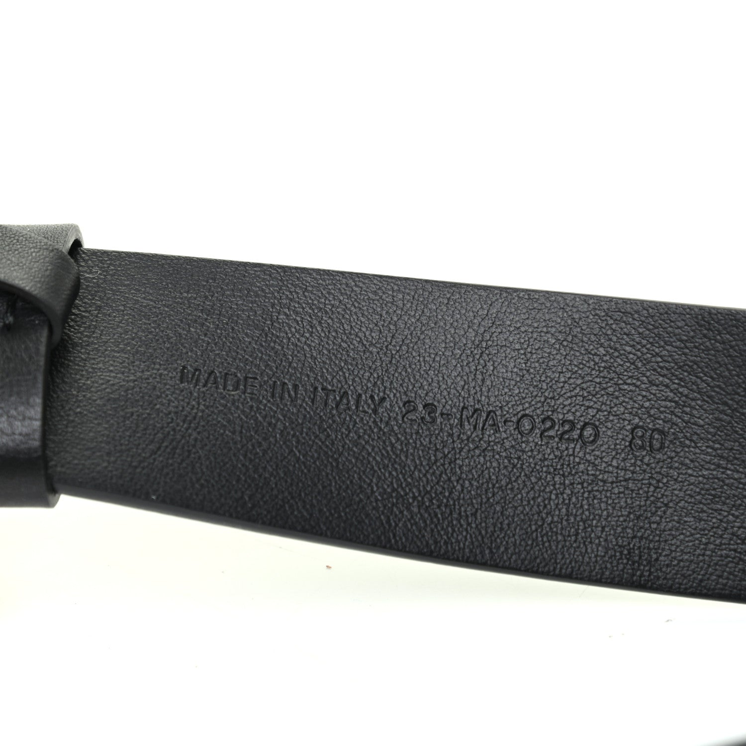 Christian Dior Calfskin Diorquake Belt 80 Black 3 of 5