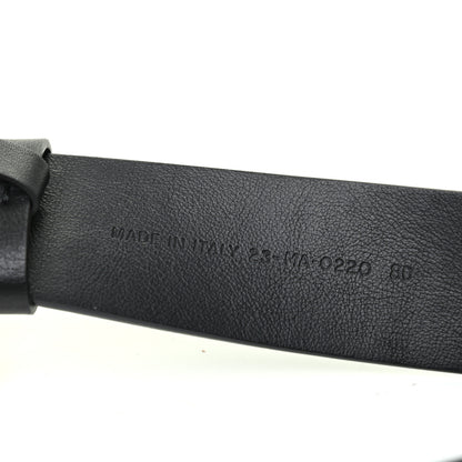 Christian Dior Calfskin Diorquake Belt 80 Black 3 of 5