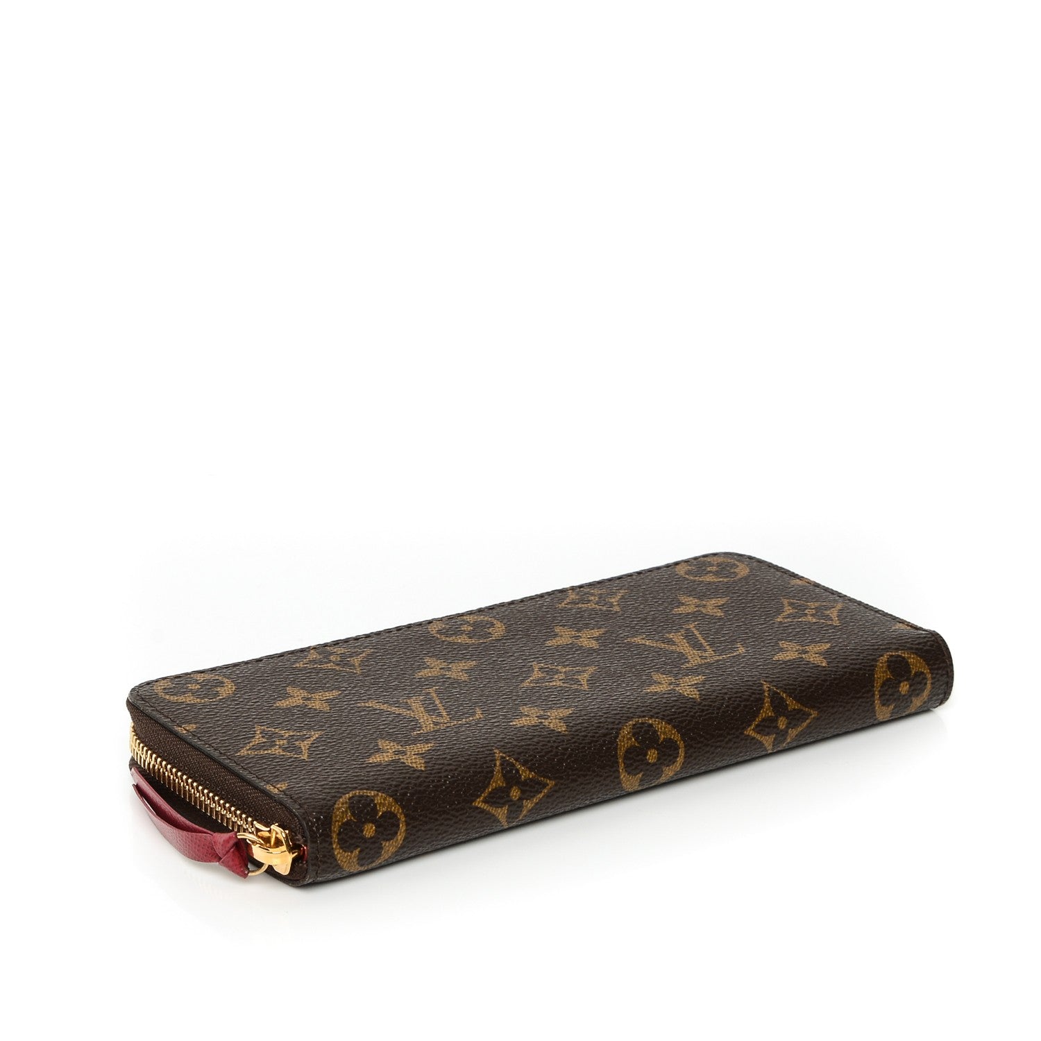 Louis Vuitton Monogram Clemence Wallet Fuchsia 4 of 6