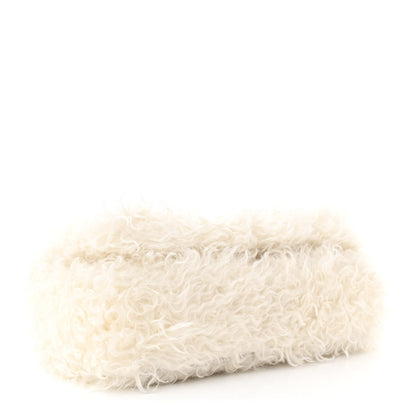 Burberry Mohair TB Lola Bag White 4 of 10