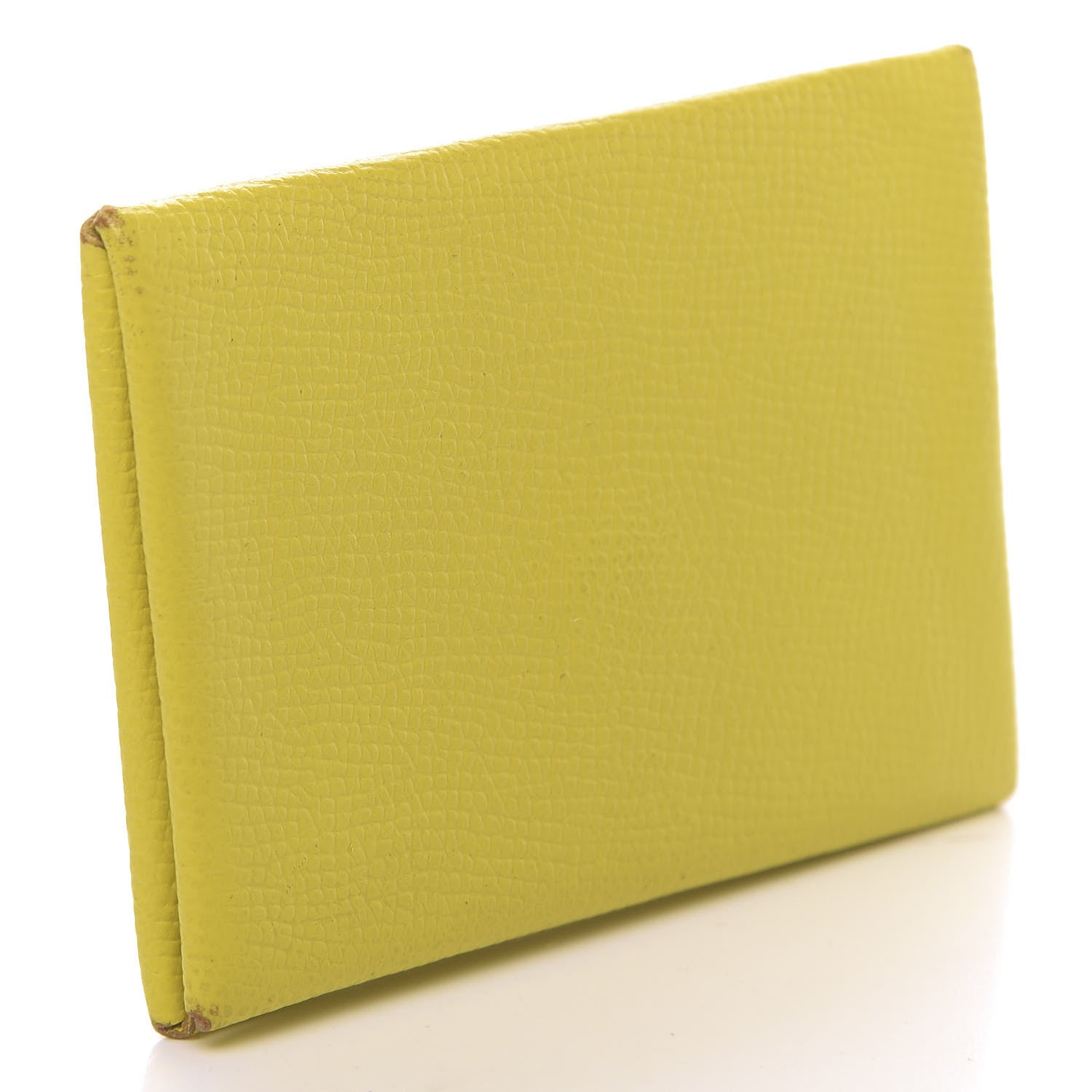 Hermes Epsom Calvi Card Case Soufre 3 of 11