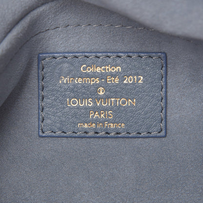 Louis Vuitton Monogram Denim Pochette Round Blue 6 of 7