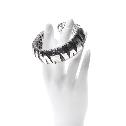 John Hardy Sterling Silver Palu Macan Tiger Stripe Cuff Bracelet 2 of 5
