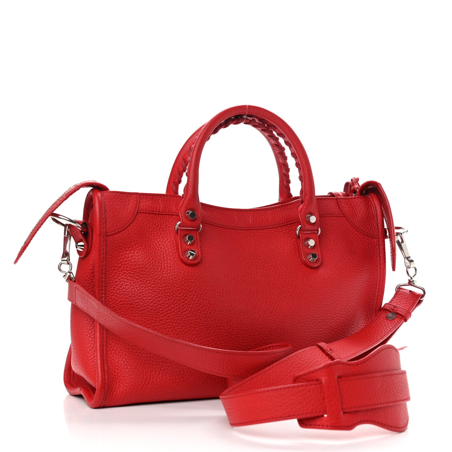 Vibrato Calfskin Classic Silver Hardware S City Rouge Cerise
