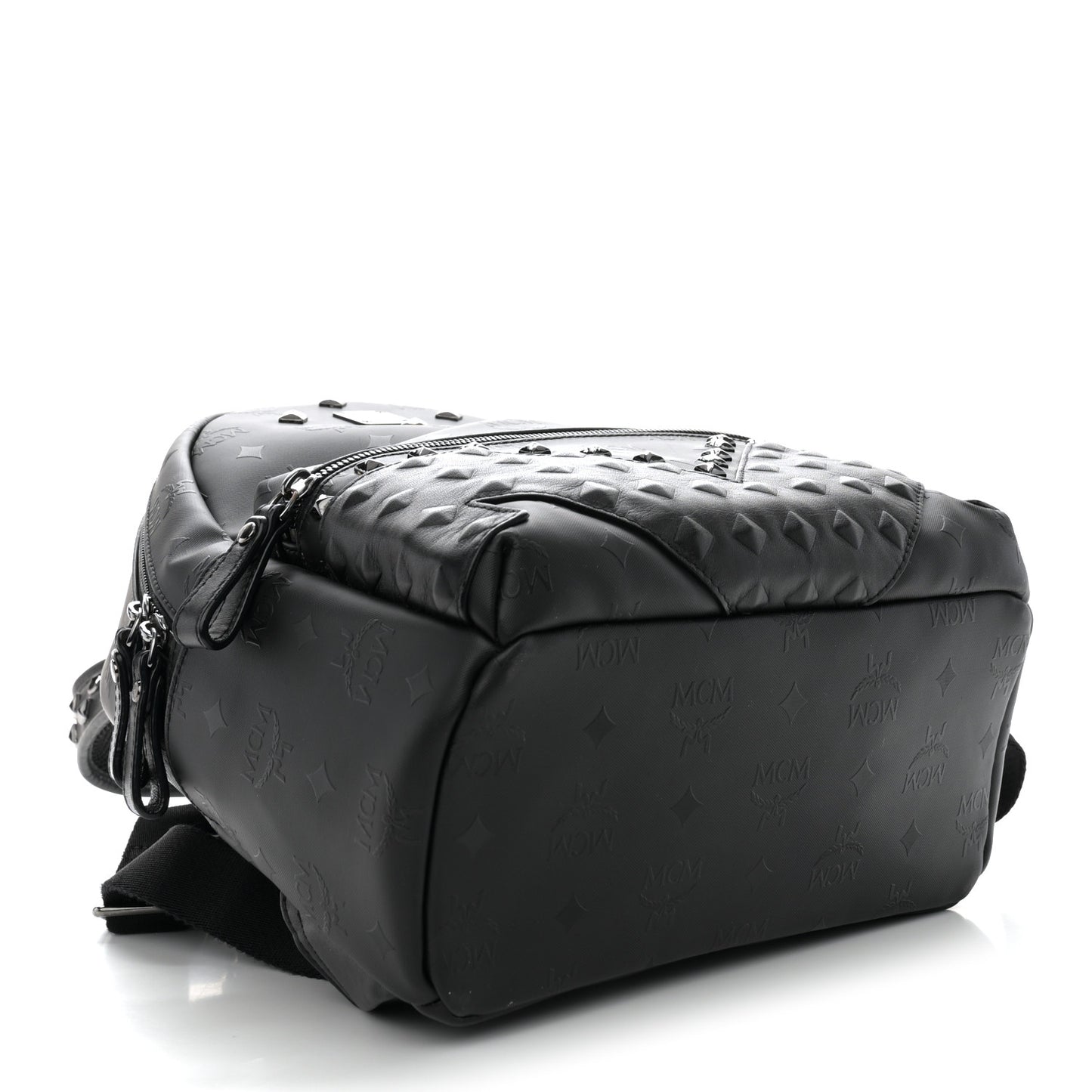 Visetos Crystals Studded Stark Small Backpack Black