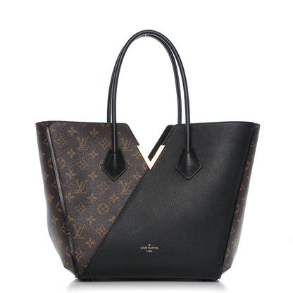 Louis Vuitton Calfskin Monogram Kimono Tote Black 1 of 6