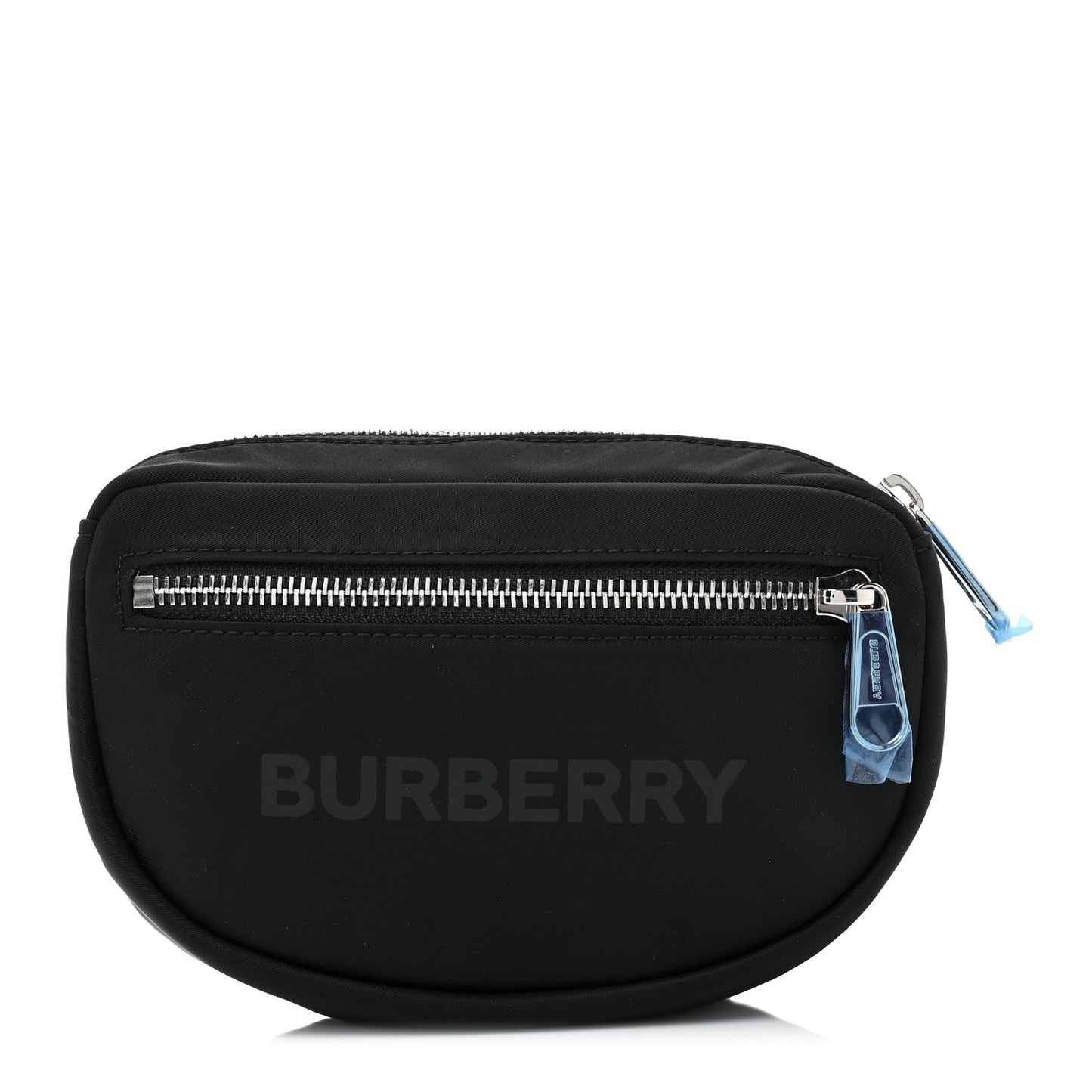 Econyl Logo Print Small Cannon Bum Bag Black