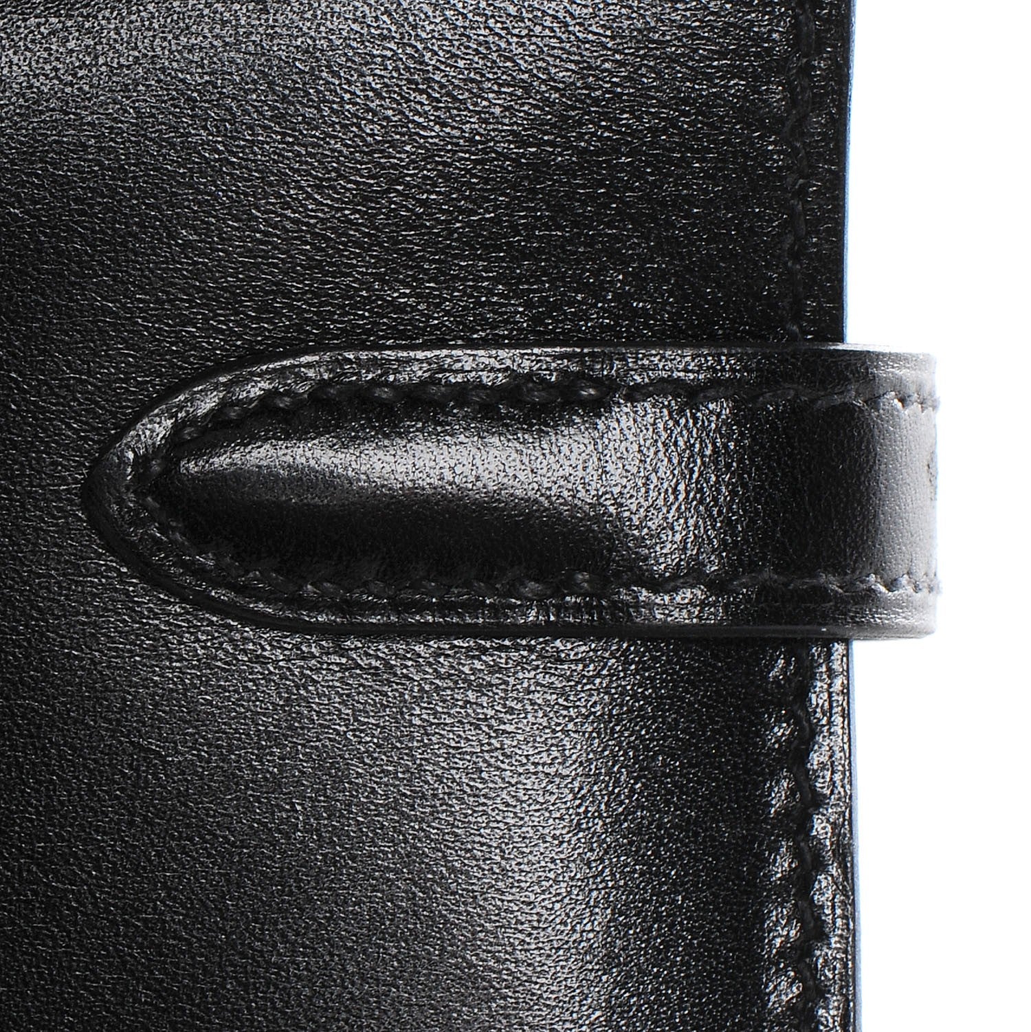 Hermes Box Kelly Longue Wallet Black 6 of 15