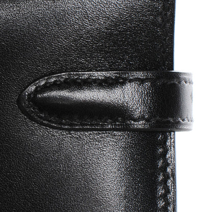 Hermes Box Kelly Longue Wallet Black 6 of 15