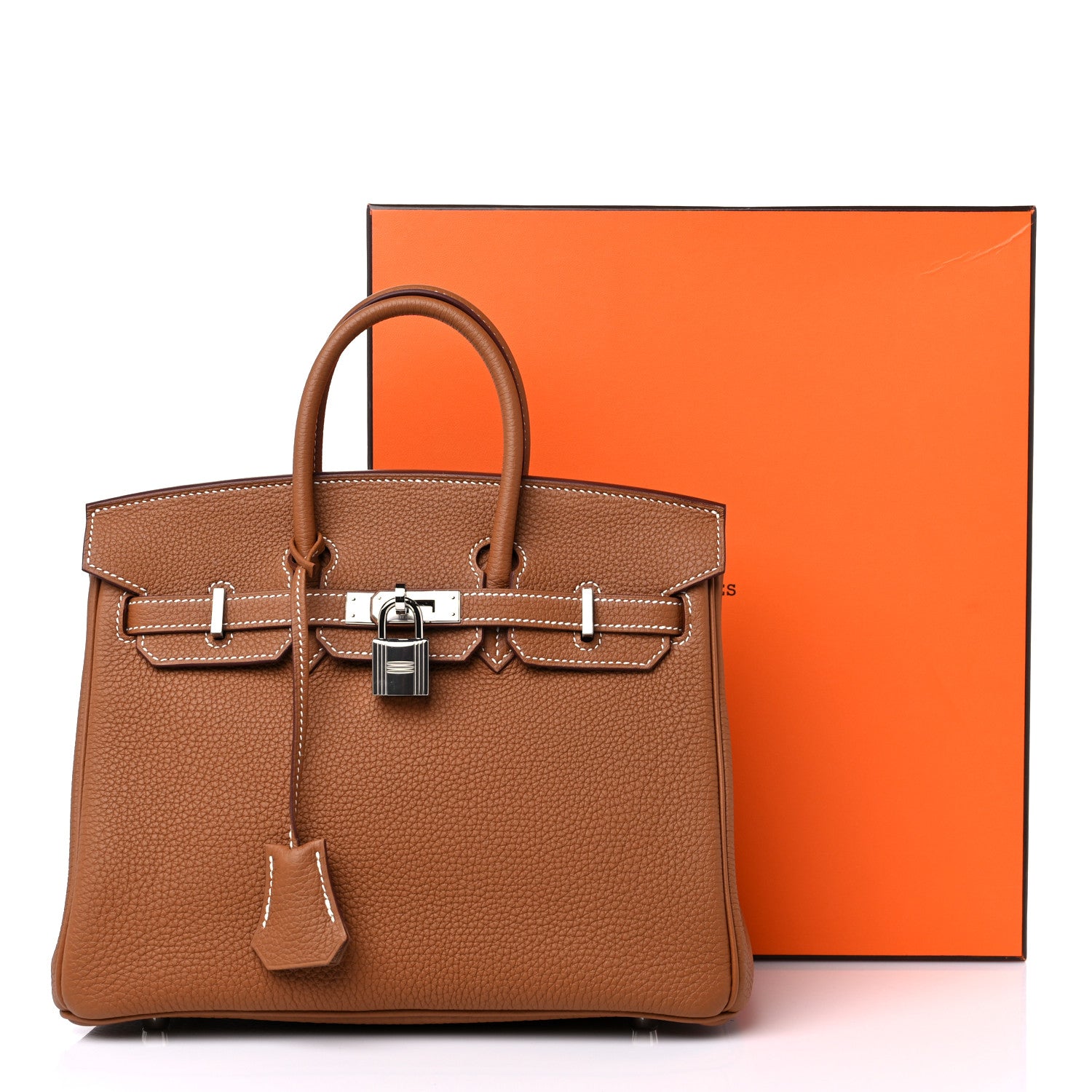 Hermes Togo Birkin 25 Gold 11 of 11