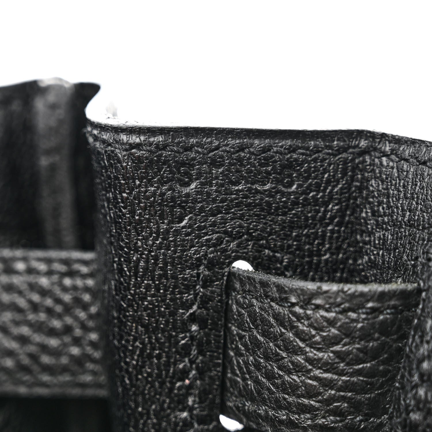 Hermes Togo Kelly Retourne 28 Black 7 of 10