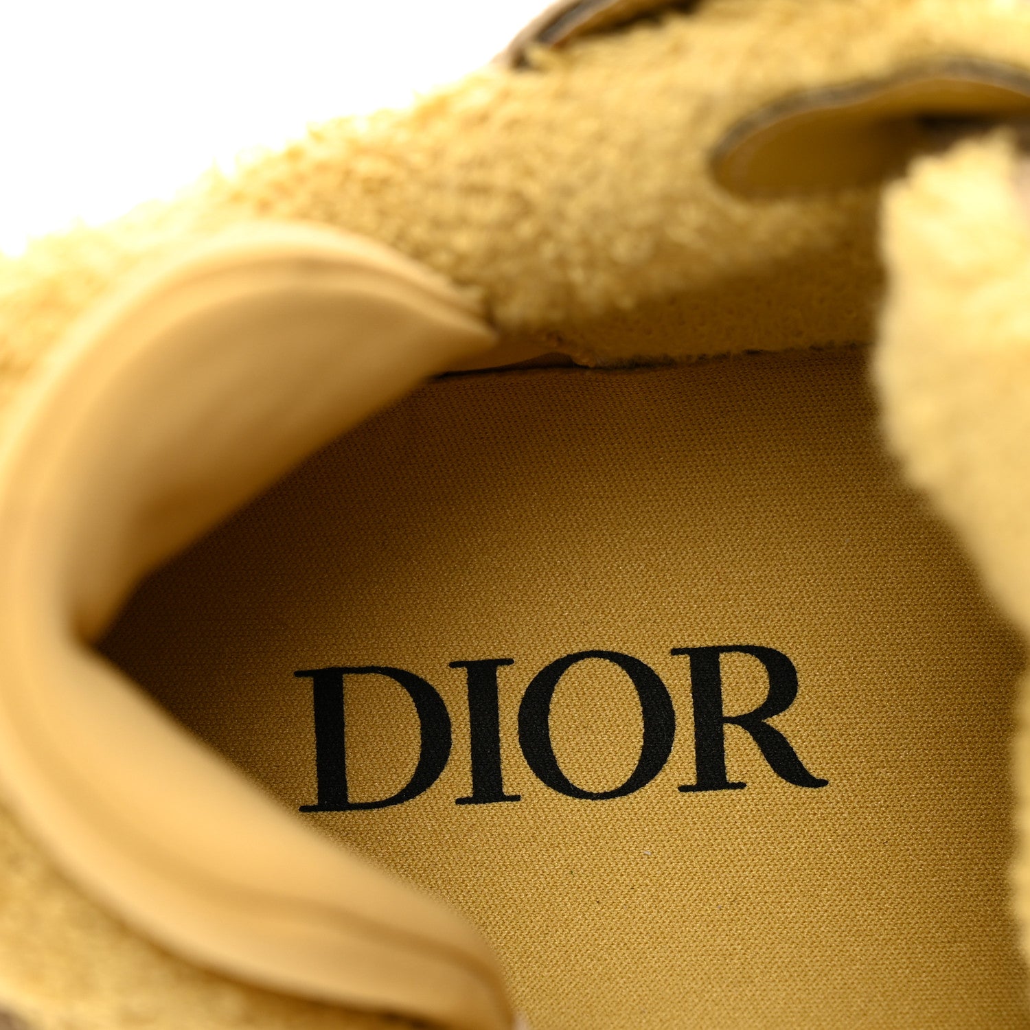 Christian Dior Suede Jacquard Oblique Mens Limited Edition B9S Skater Sneakers 38 Khaki Green Beige 8 of 9