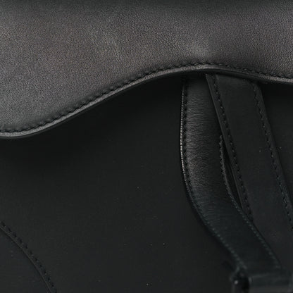 Christian Dior Ultra Matte Calfskin Mini Saddle Bag Black 8 of 11