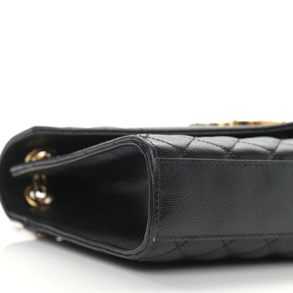 Saint Laurent Grain De Poudre Textured Mixed Matelasse Triquilt Medium Monogram Satchel Black 12 of 13