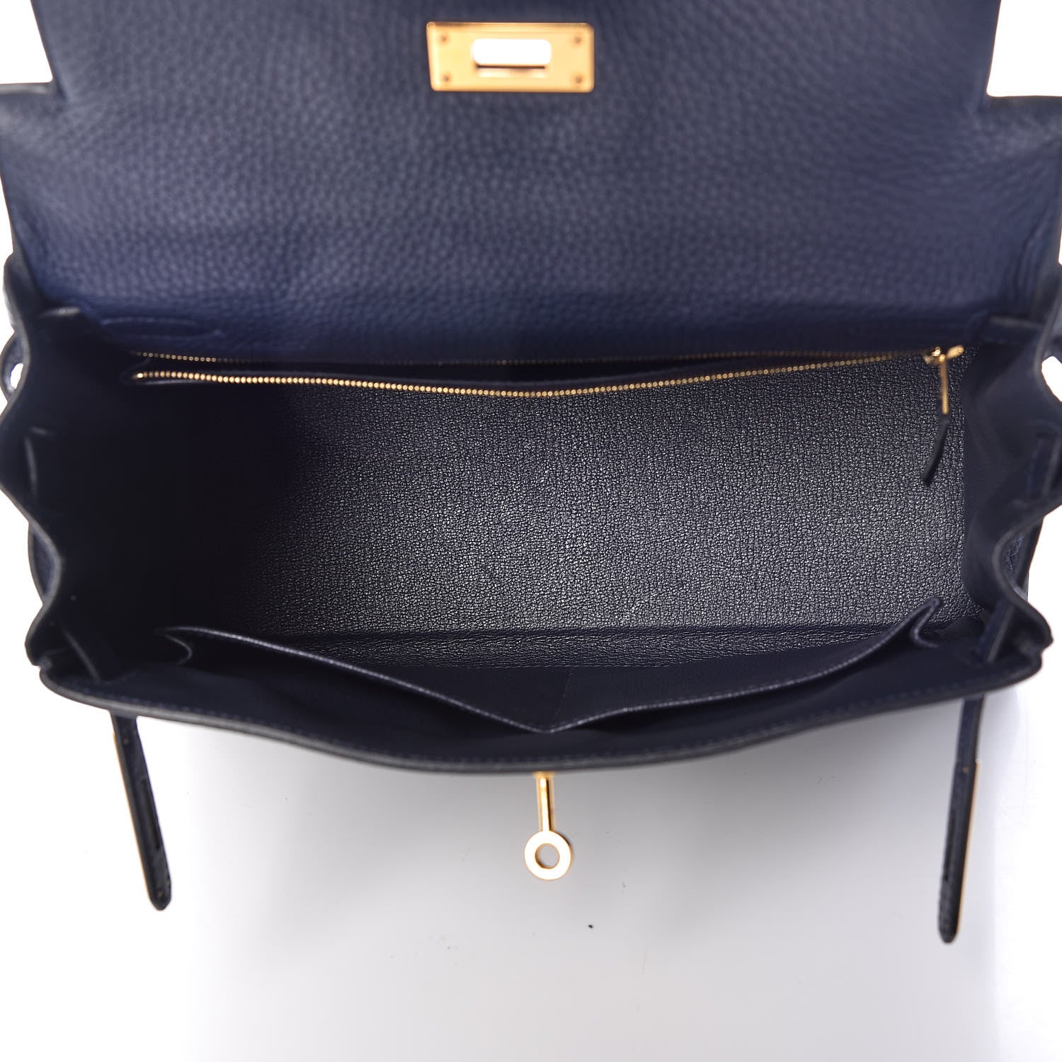 Hermes Taurillon Clemence Kelly Retourne 28 Bleu Nuit 15 of 37