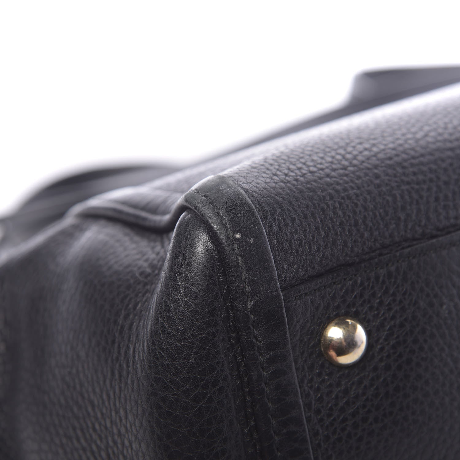 Gucci Pebbled Calfskin Small Soho Top Handle Bag Black 17 of 22