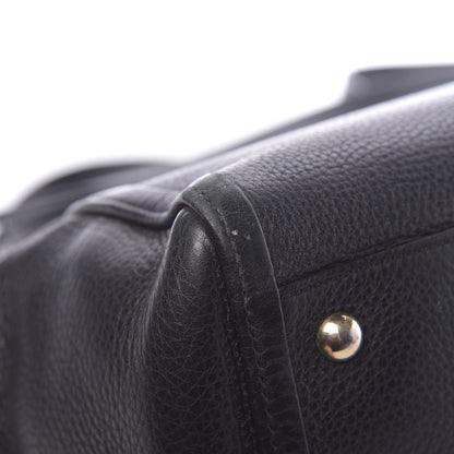 Gucci Pebbled Calfskin Small Soho Top Handle Bag Black 17 of 22