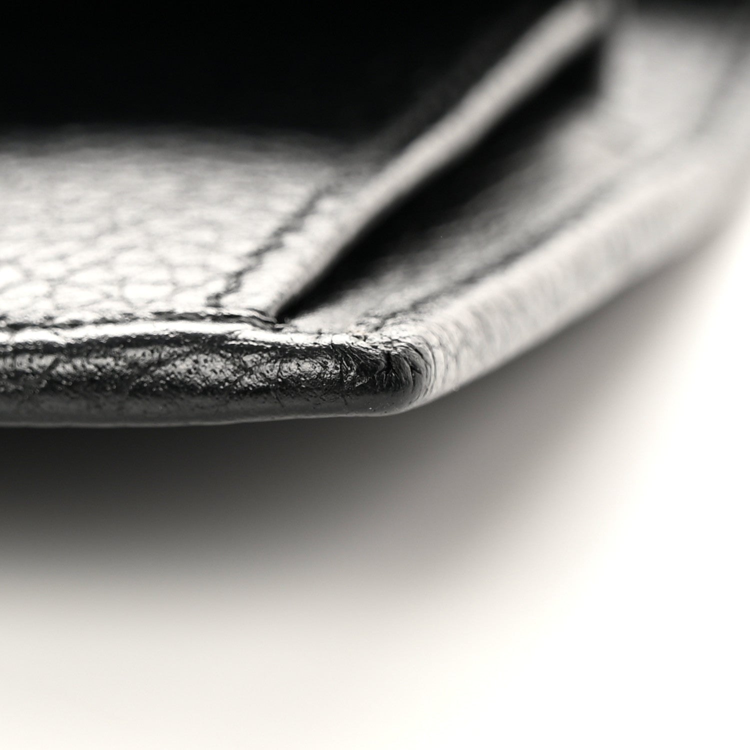 Gucci Pebbled Calfskin Soho Compact Flap Wallet Black 13 of 17
